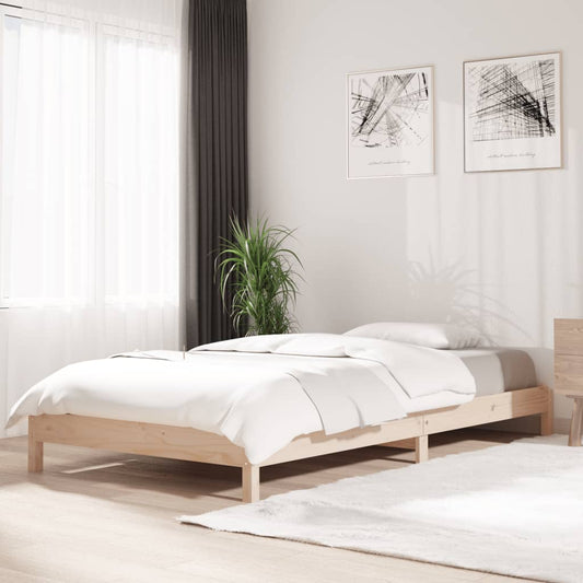 Stack Bed | Pine | Solid pine wood | Single | Stackable | Stack Bed