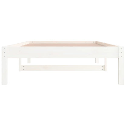 Day Bed | White | Solid pine wood | Small