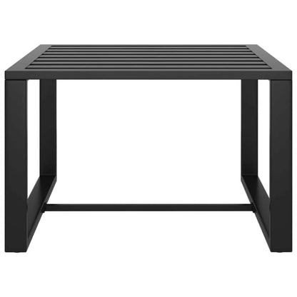 6 Piece Patio Lounge Set with Cushions Aluminum Anthracite