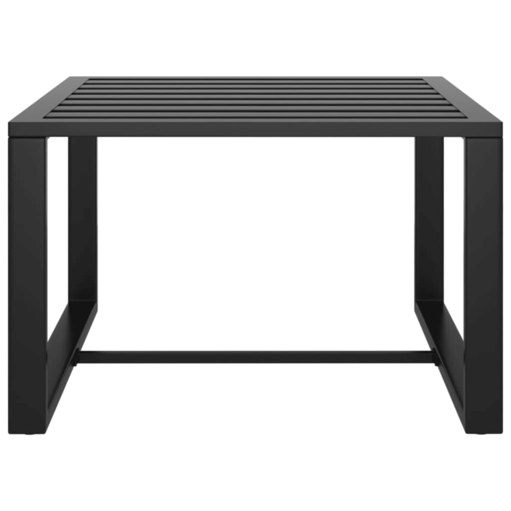 10 Piece Patio Lounge Set with Cushions Aluminum Anthracite