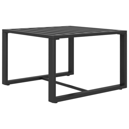 11 Piece Patio Lounge Set with Cushions Aluminum Anthracite