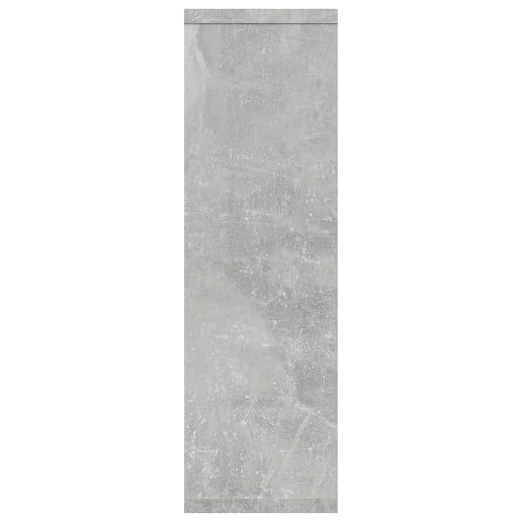 Wall Shelf Concrete Grey 85x16x52.5 cm Engineered Wood