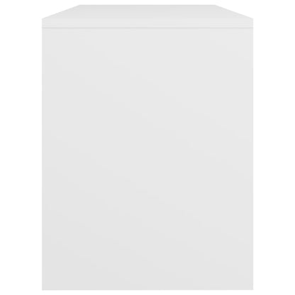 Dressing Stool White 70x35x45 cm Engineered Wood