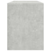 Dressing Stool Concrete Grey 70x35x45 cm Engineered Wood