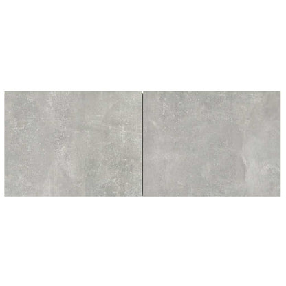 2 Piece TV Cabinet Set Concrete Grey 80x30x30 cm Engineered Wood