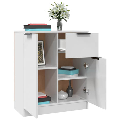 Sideboard White 60x30x70 cm Engineered Wood