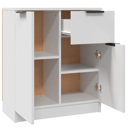 Sideboard White 60x30x70 cm Engineered Wood