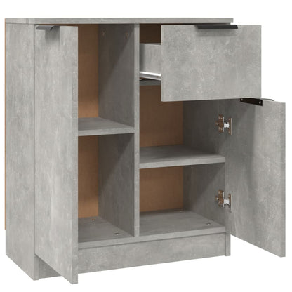 Sideboard Concrete Grey 60x30x70 cm Engineered Wood
