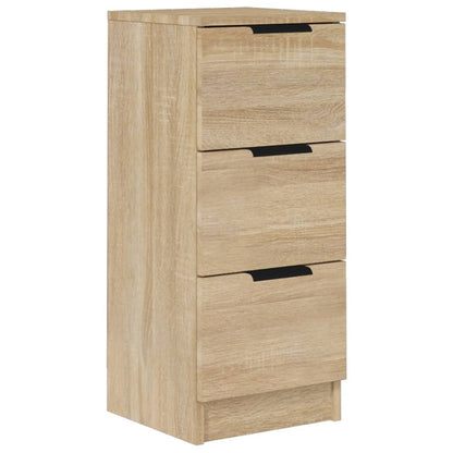 Sideboard Sonoma Oak 30x30x70 cm Engineered Wood