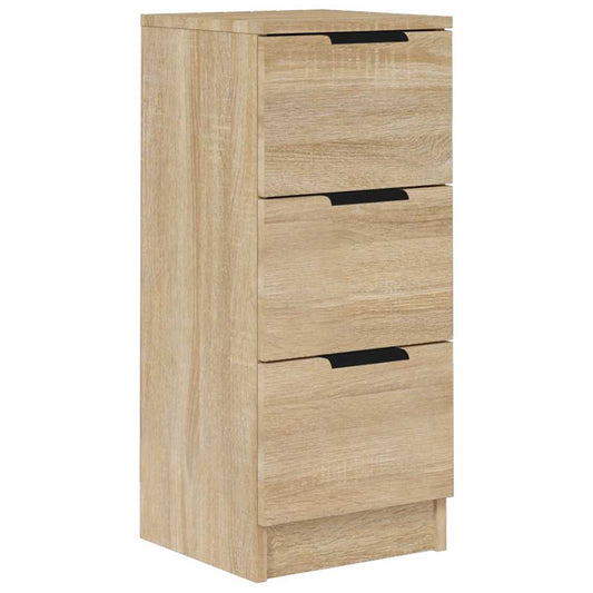 Sideboard Sonoma Oak 30x30x70 cm Engineered Wood