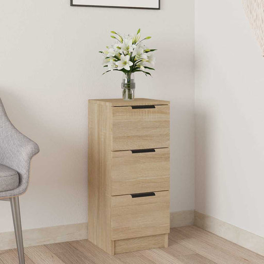 Sideboard Sonoma Oak 30x30x70 cm Engineered Wood