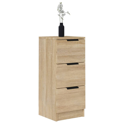 Sideboards 2 pcs Sonoma Oak 30x30x70 cm Engineered Wood