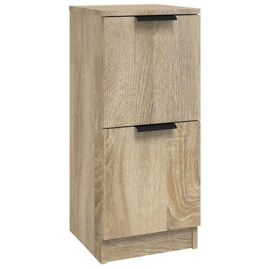 Sideboard Sonoma Oak 30x30x70 cm Engineered Wood