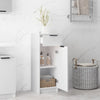 Bathroom Cabinet White 32x34x90 cm Engineered Wood
