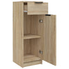 Bathroom Cabinet Sonoma Oak 32x34x90 cm Engineered Wood