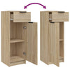 Bathroom Cabinet Sonoma Oak 32x34x90 cm Engineered Wood