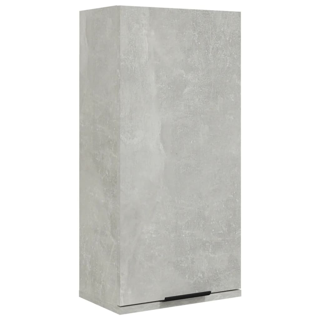 Wall-mounted Bathroom Cabinet Concrete Grey 32x20x67 cm