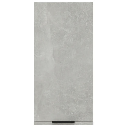 Wall-mounted Bathroom Cabinet Concrete Grey 32x20x67 cm