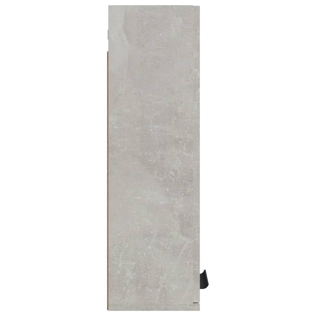 Wall-mounted Bathroom Cabinet Concrete Grey 32x20x67 cm