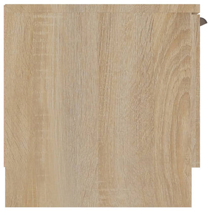 TV Cabinet Sonoma Oak 102x35x36.5 cm Engineered Wood