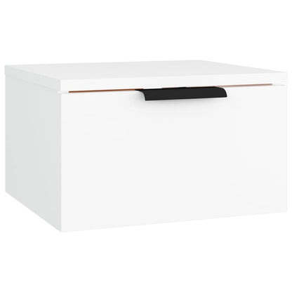 Wall-mounted Bedside Cabinets 2 pcs White 34x30x20 cm