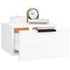 Wall-mounted Bedside Cabinets 2 pcs White 34x30x20 cm