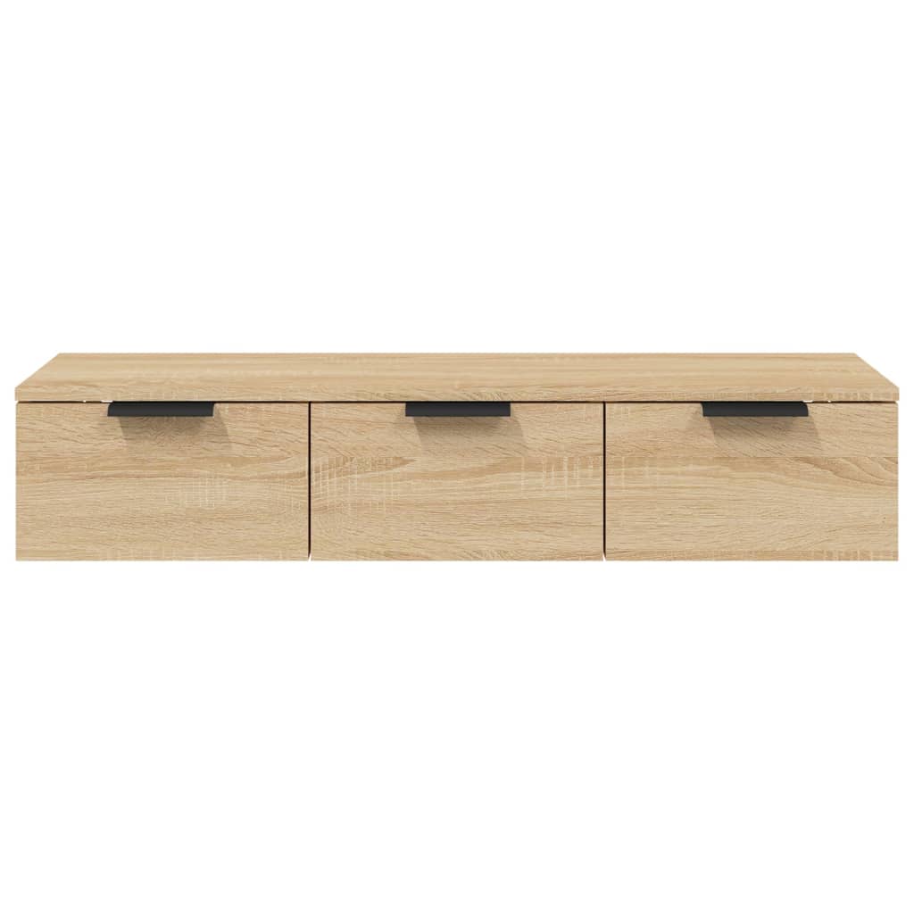 Wall Cabinet Sonoma Oak 102x30x20 cm Engineered Wood
