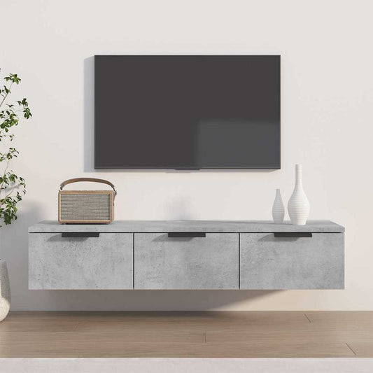 Wall Cabinet | Concrete grey | Engineered wood | Medium | Wall Cabinet