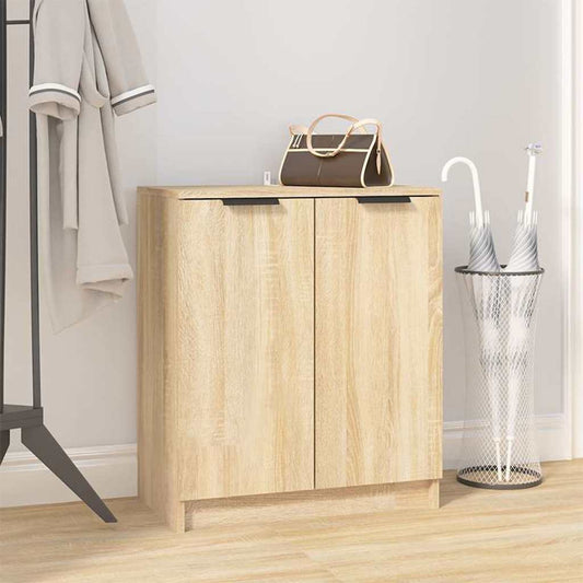 Shoe Cabinet | Sonoma Oak | Engineered wood | Medium | Shoe Cabinet