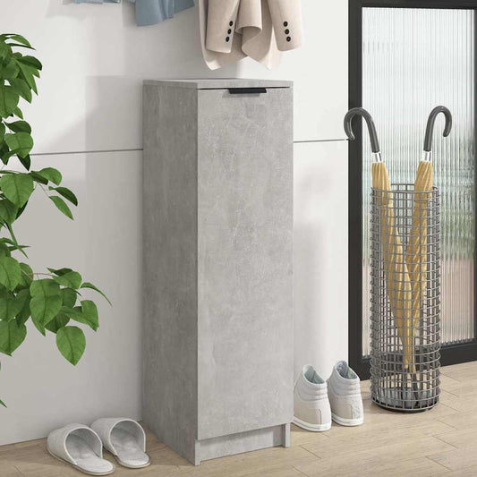 Shoe Cabinet | Concrete grey | Engineered wood | Compact | Shoe Cabinet