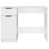 Desk White 39.4"x19.7"x29.5" Engineered Wood