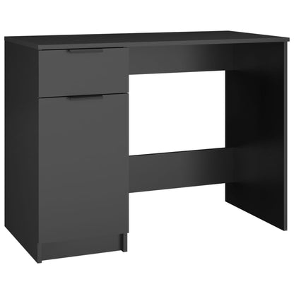 Desk Black 39.4"x19.7"x29.5" Engineered Wood