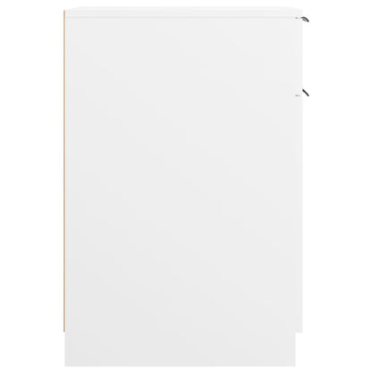 Desk Cabinet | White | Engineered wood | Medium | Desk Cabinet