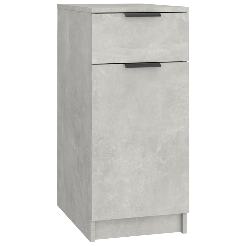 Desk Cabinet | Concrete grey | Engineered wood | Compact | Desk Cabinet