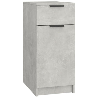 Desk Cabinet | Concrete grey | Engineered wood | Compact | Desk Cabinet