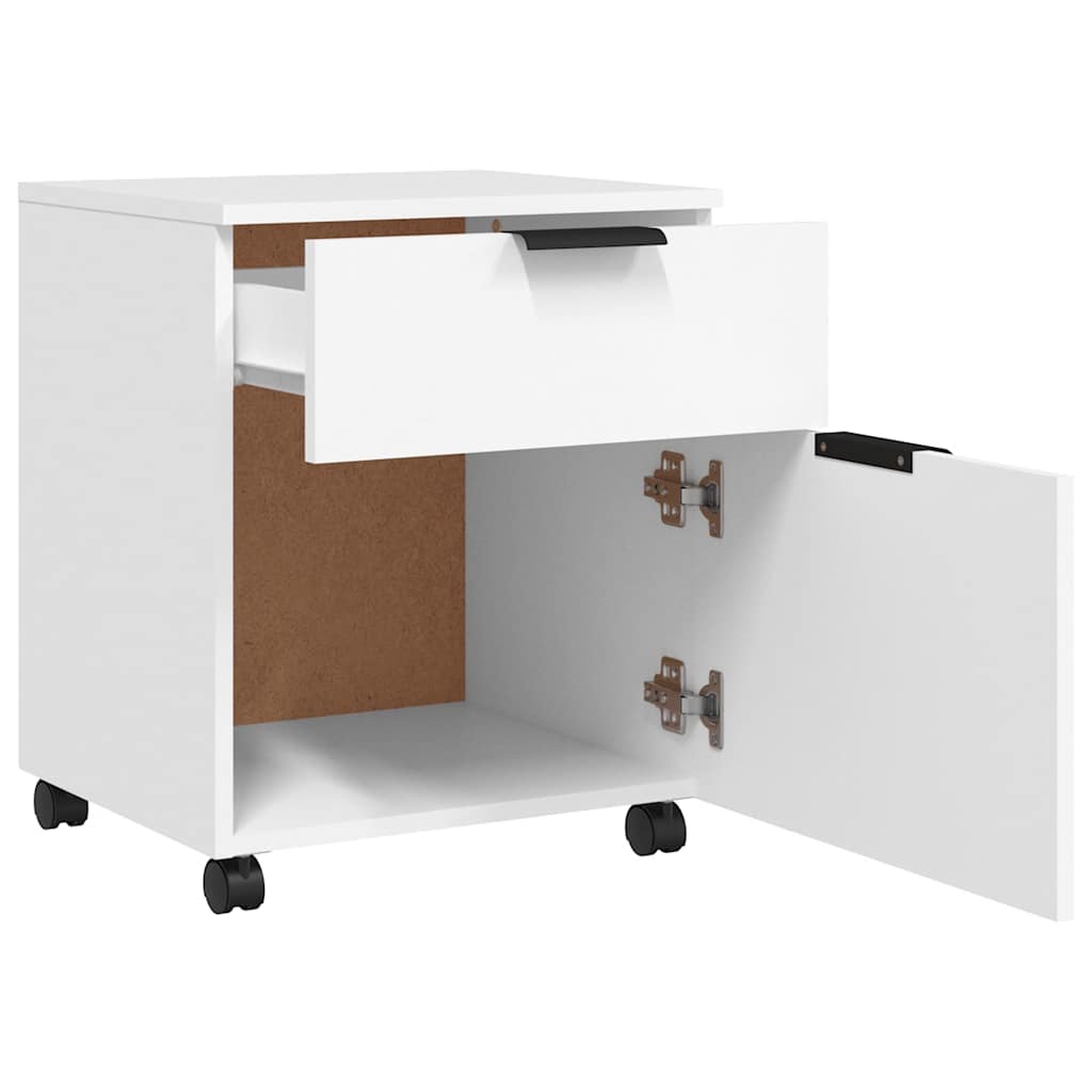 File Cabinet | White | Engineered wood | Medium | File Cabinet