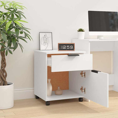 File Cabinet | White | Engineered wood | Medium | File Cabinet