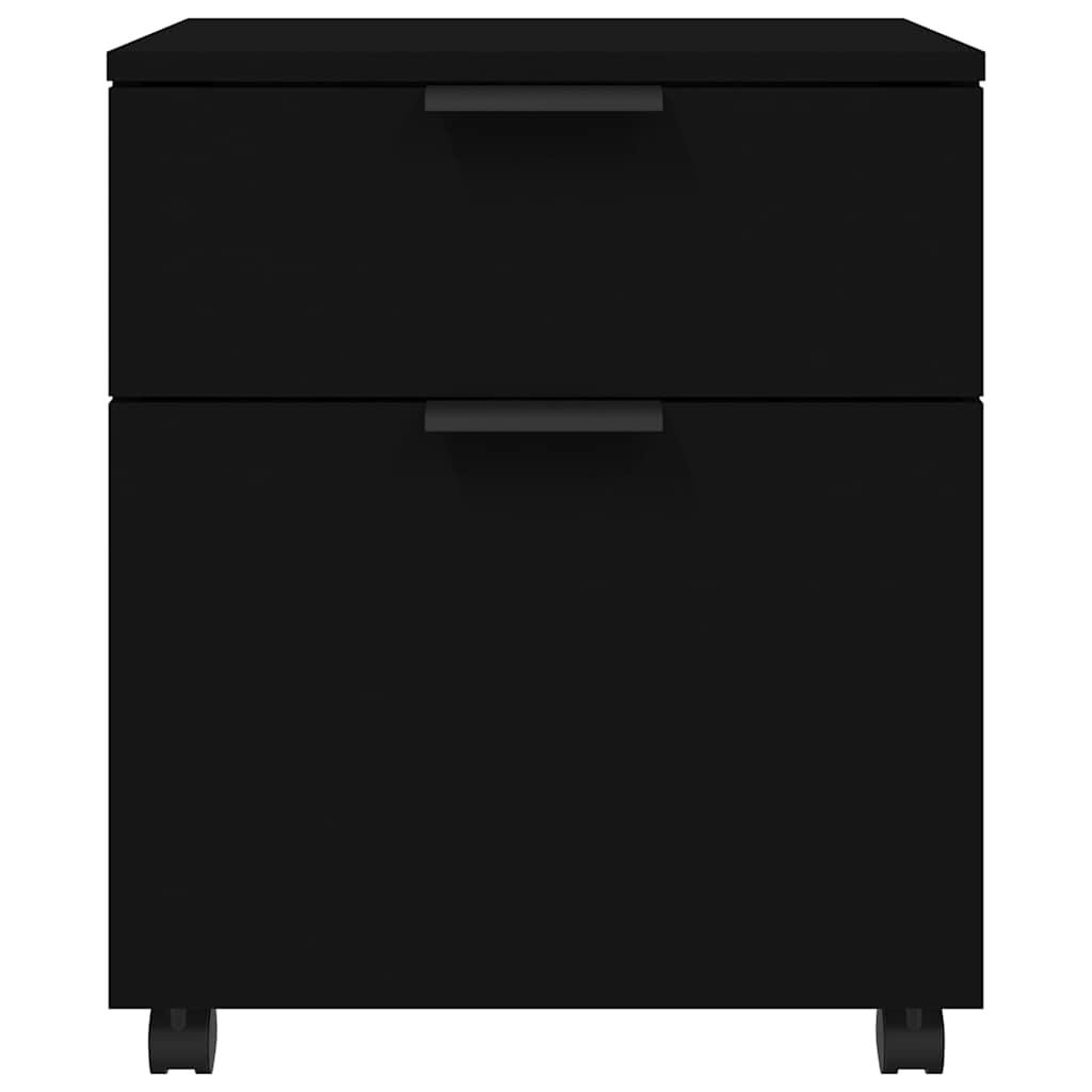 File Cabinet | Black | Engineered wood | 45x38x54 cm | File Cabinet