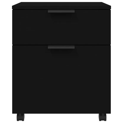 File Cabinet | Black | Engineered wood | 45x38x54 cm | File Cabinet