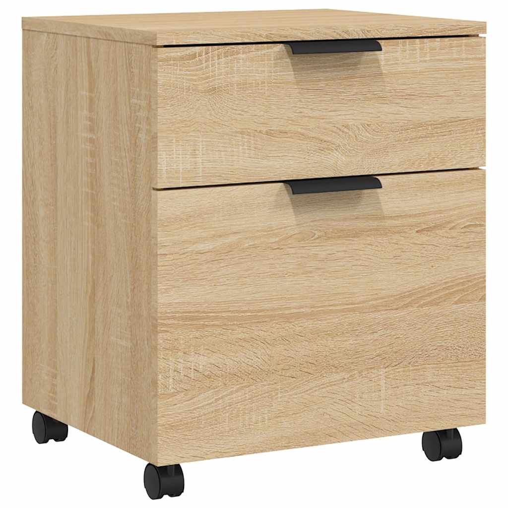 File Cabinet | Sonoma oak | Engineered wood | 45x38x54 cm | Swivel