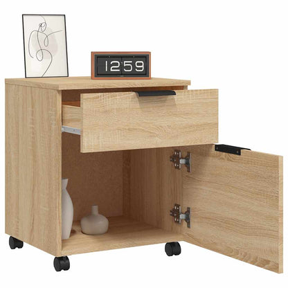 File Cabinet | Sonoma oak | Engineered wood | 45x38x54 cm | Swivel