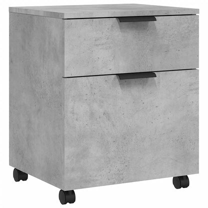 File Cabinet | Concrete Grey | Engineered Wood | Medium | File Cabinet