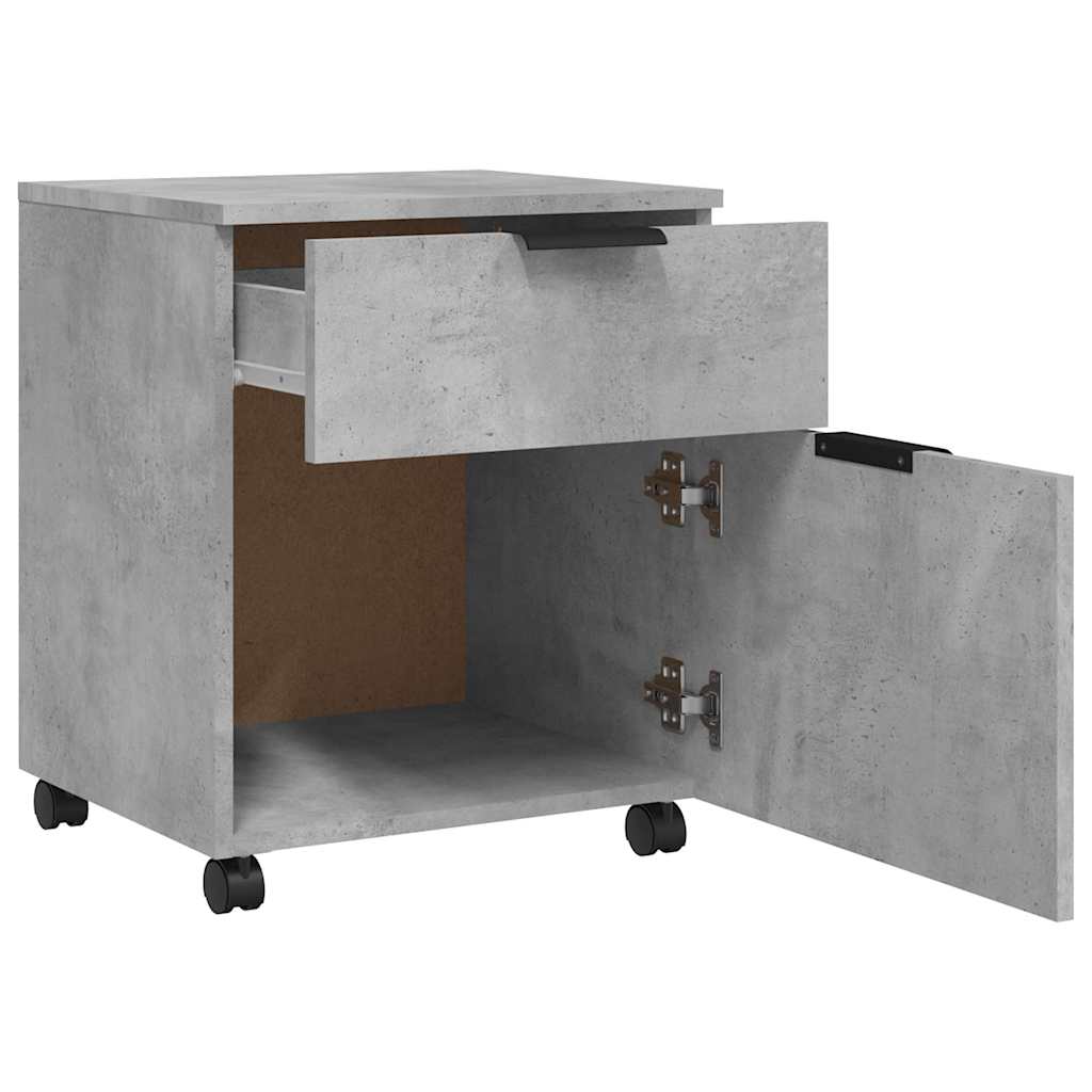 File Cabinet | Concrete Grey | Engineered Wood | Medium | File Cabinet