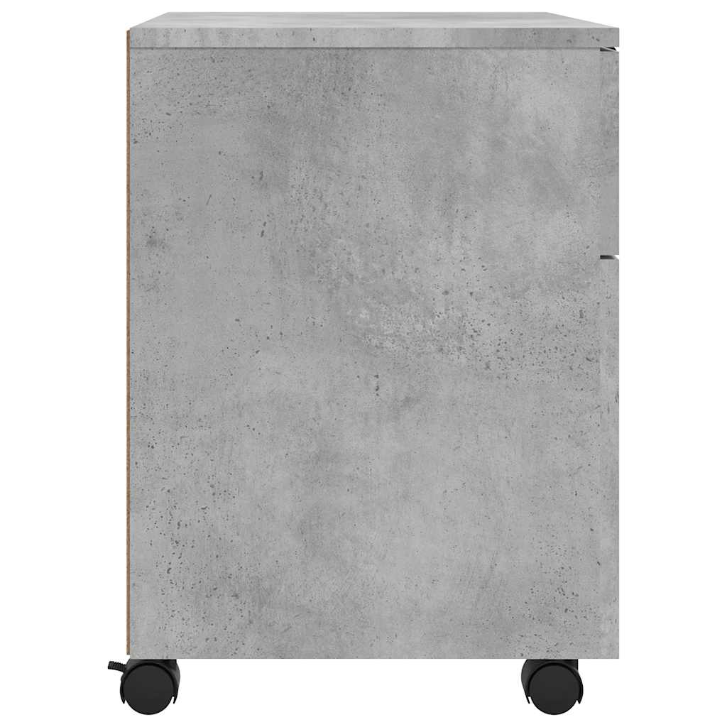 File Cabinet | Concrete Grey | Engineered Wood | Medium | File Cabinet