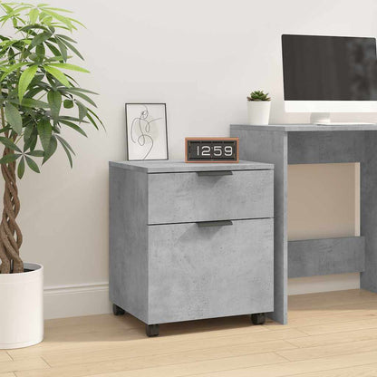 File Cabinet | Concrete Grey | Engineered Wood | Medium | File Cabinet