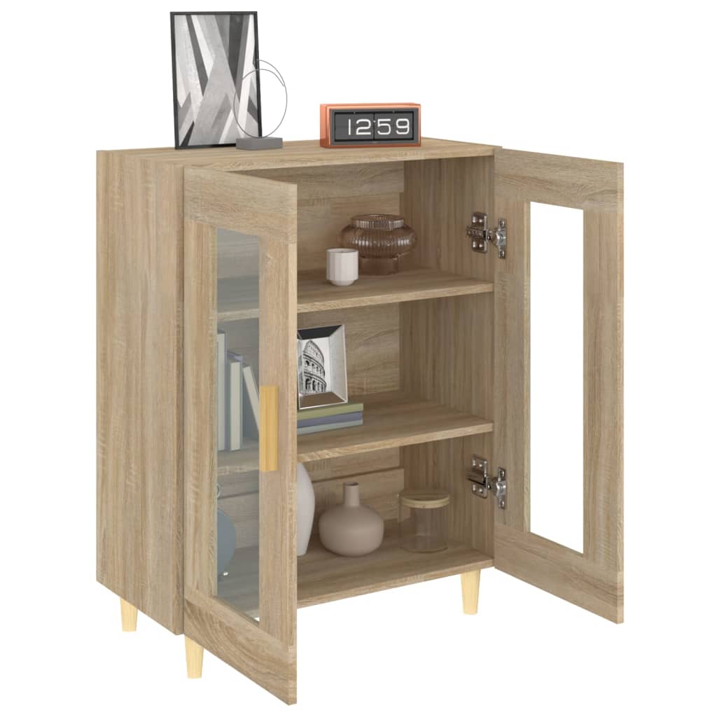 Sideboard Sonoma Oak 69.5x34x90 cm Engineered Wood