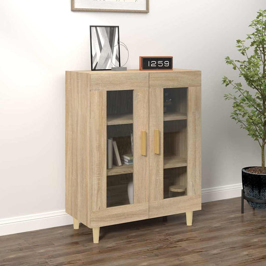 Sideboard Sonoma Oak 69.5x34x90 cm Engineered Wood