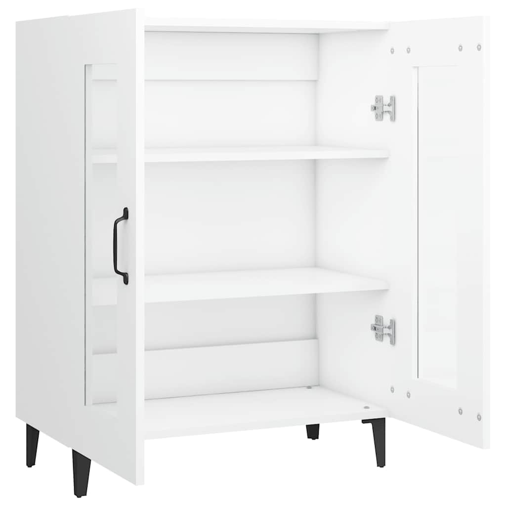 Sideboard White 69.5x34x90 cm Engineered Wood