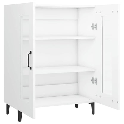 Sideboard White 69.5x34x90 cm Engineered Wood