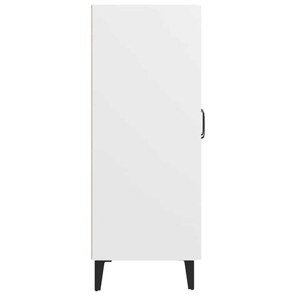 Sideboard White 69.5x34x90 cm Engineered Wood